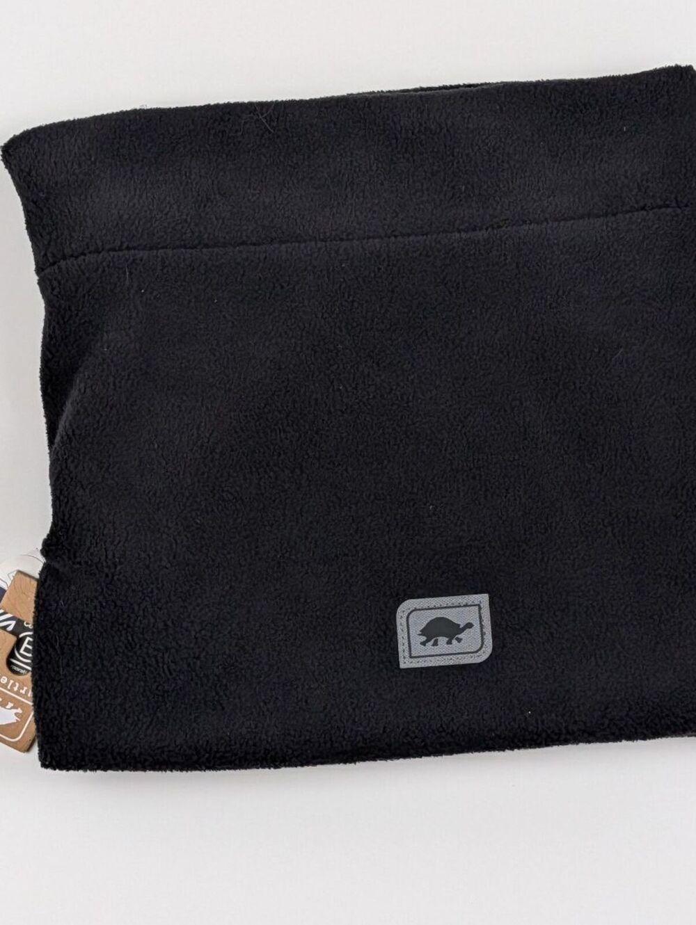 NWT Turtle Fur Double Layer Neck Gaiter Black Fleece Ski Core Mountain Gorpcore